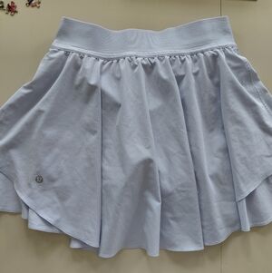 Lululemon Court Rival High Rise Skirt Skort Size 6 Periwinkle Tennis Pickleball